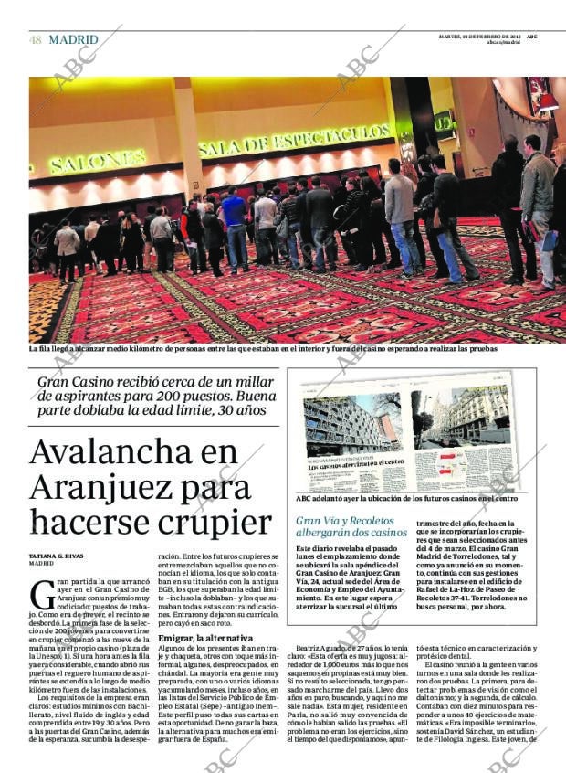ABC MADRID 19-02-2013 página 48