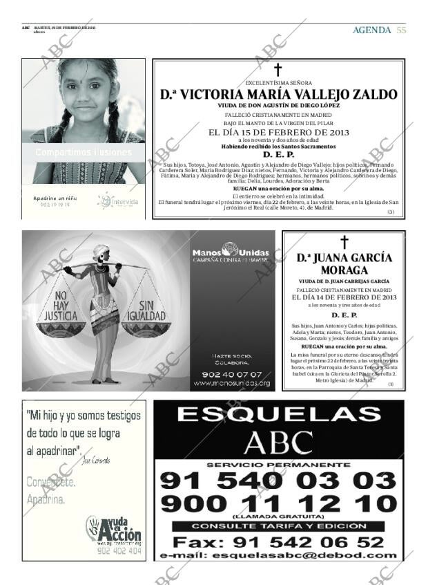 ABC MADRID 19-02-2013 página 55