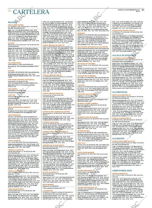 ABC MADRID 19-02-2013 página 56