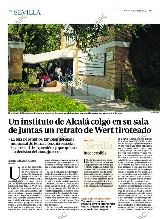 ABC SEVILLA 19-02-2013 página 20