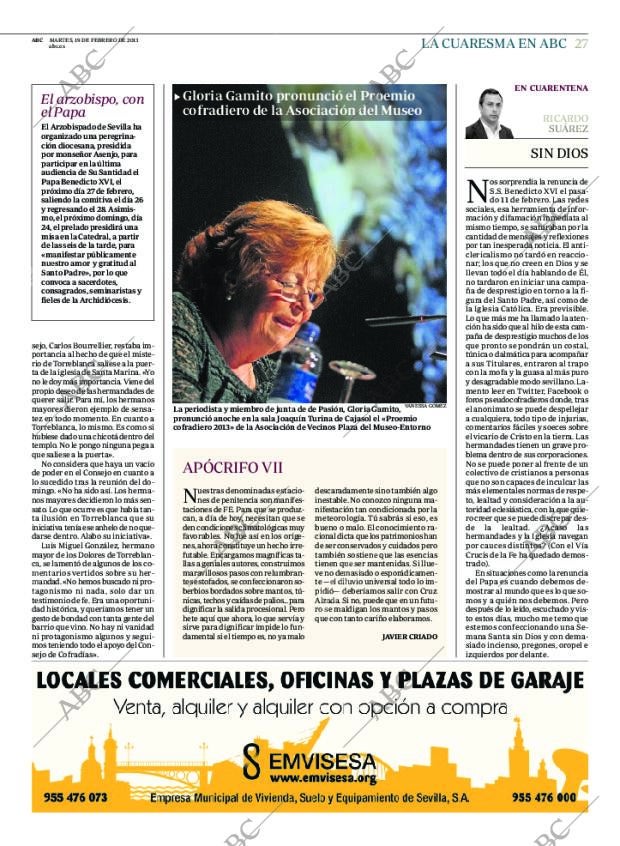 ABC SEVILLA 19-02-2013 página 27