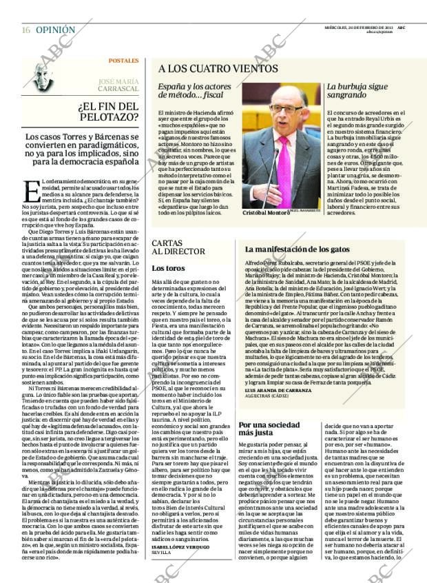 ABC MADRID 20-02-2013 página 16