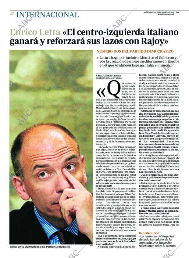 ABC MADRID 20-02-2013 página 28