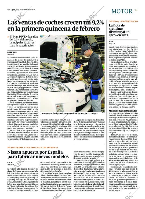ABC MADRID 20-02-2013 página 39