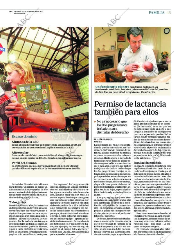 ABC MADRID 20-02-2013 página 45