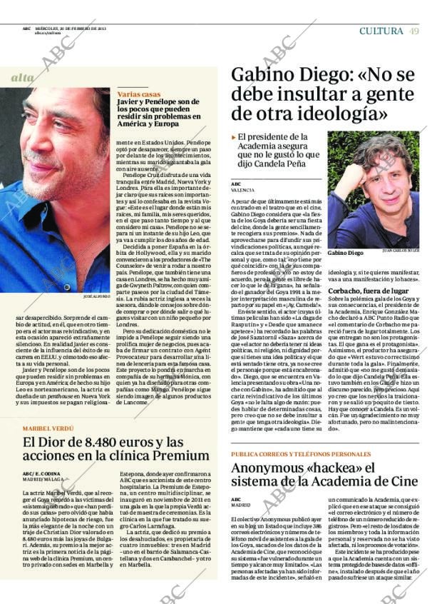 ABC MADRID 20-02-2013 página 49