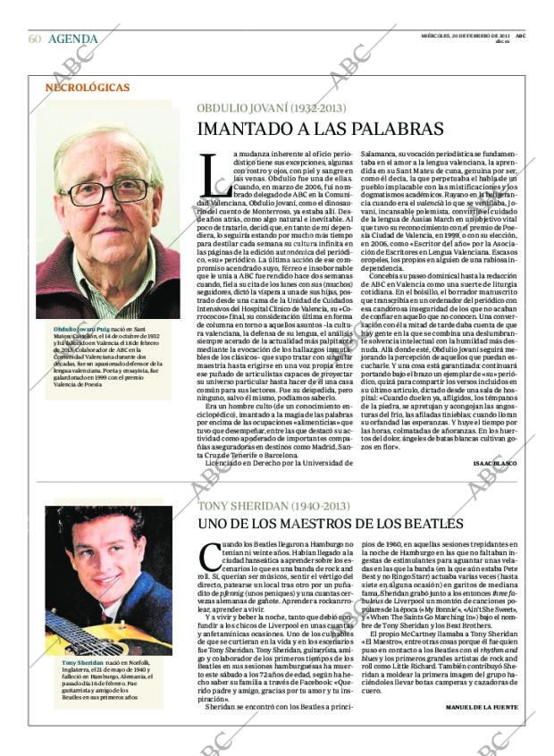 ABC MADRID 20-02-2013 página 60
