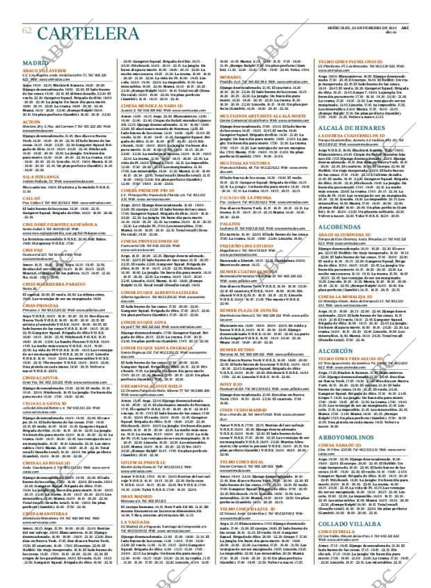 ABC MADRID 20-02-2013 página 62