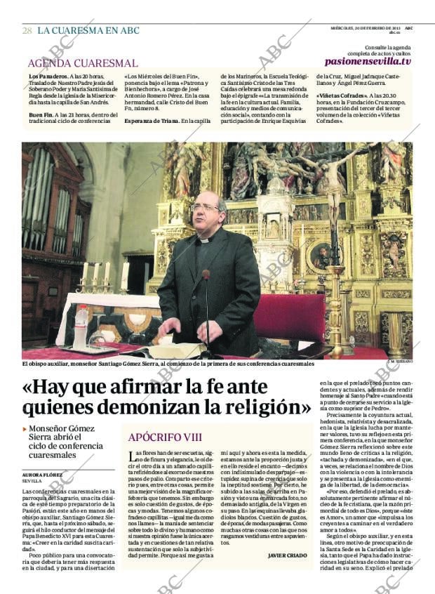 ABC SEVILLA 20-02-2013 página 28