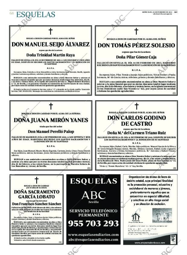 ABC SEVILLA 20-02-2013 página 68