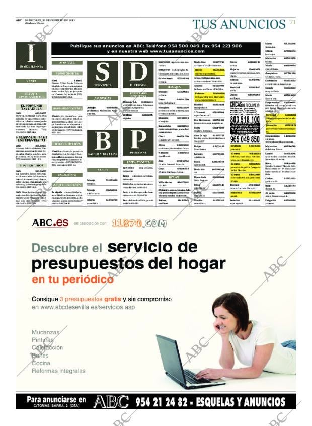 ABC SEVILLA 20-02-2013 página 71
