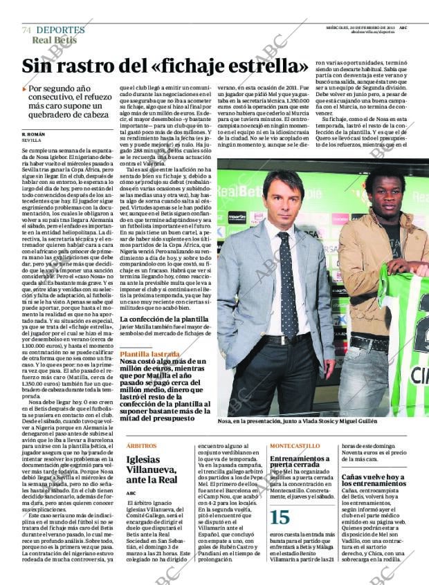 ABC SEVILLA 20-02-2013 página 74