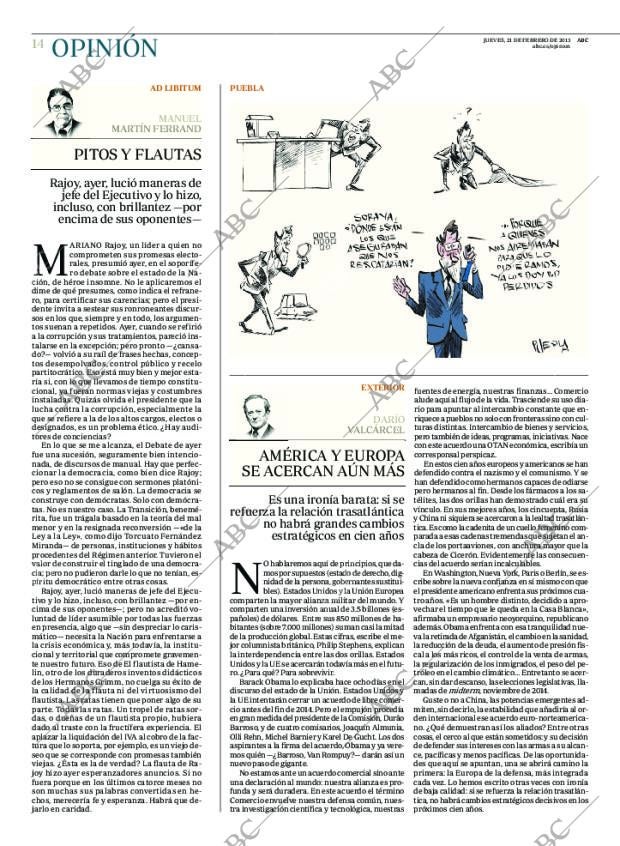 ABC MADRID 21-02-2013 página 14