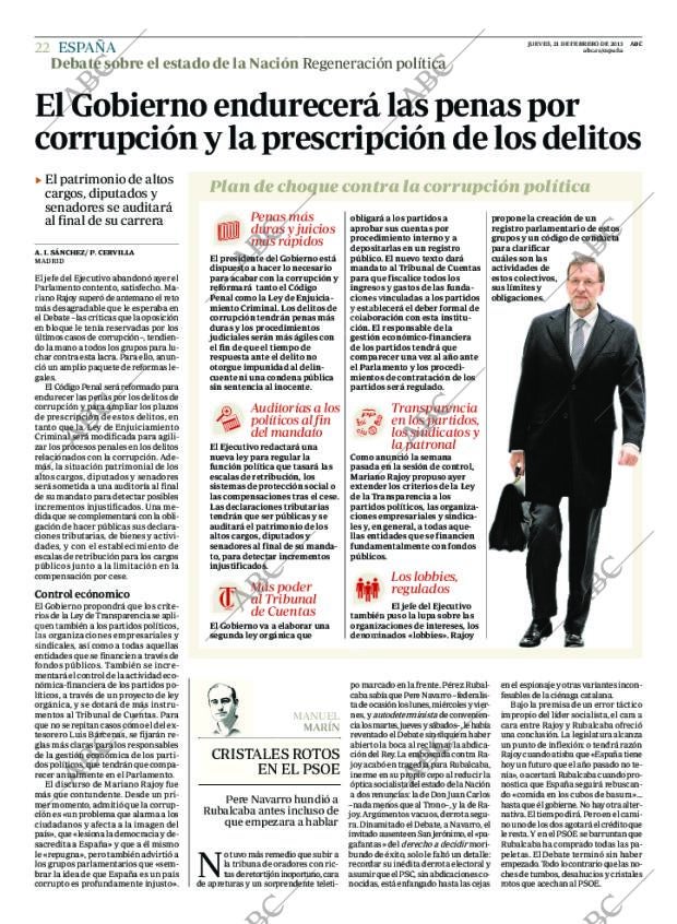 ABC MADRID 21-02-2013 página 22