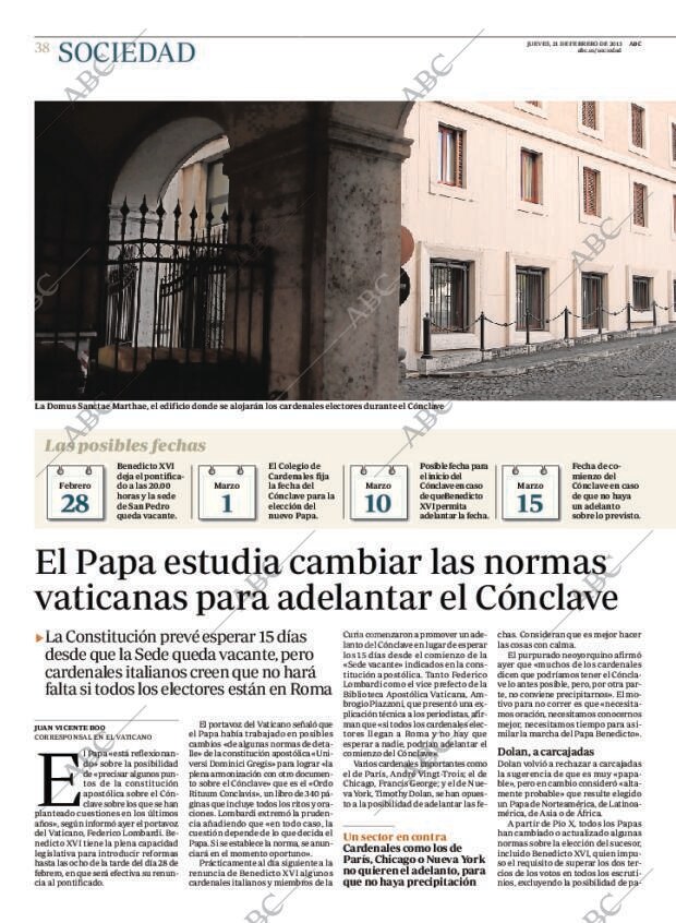 ABC MADRID 21-02-2013 página 38
