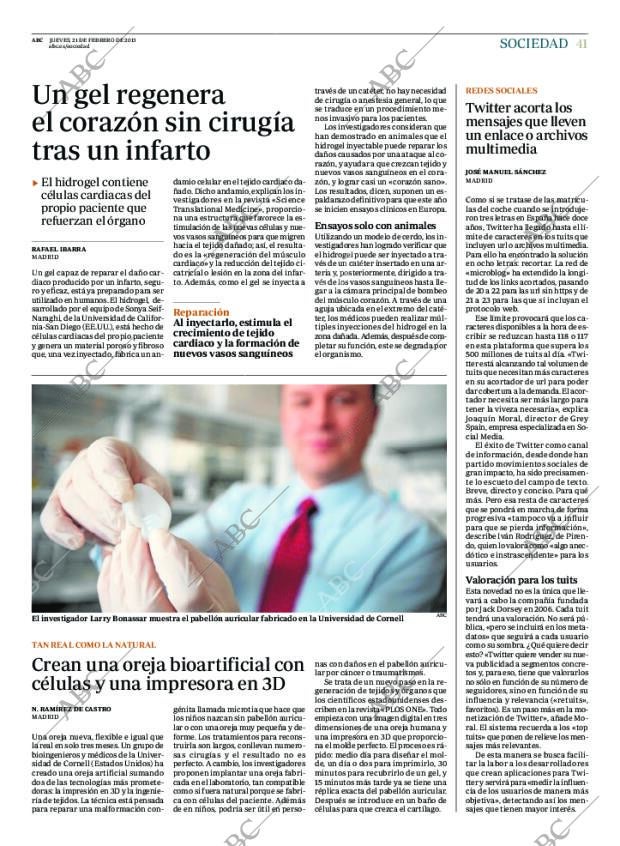 ABC MADRID 21-02-2013 página 41