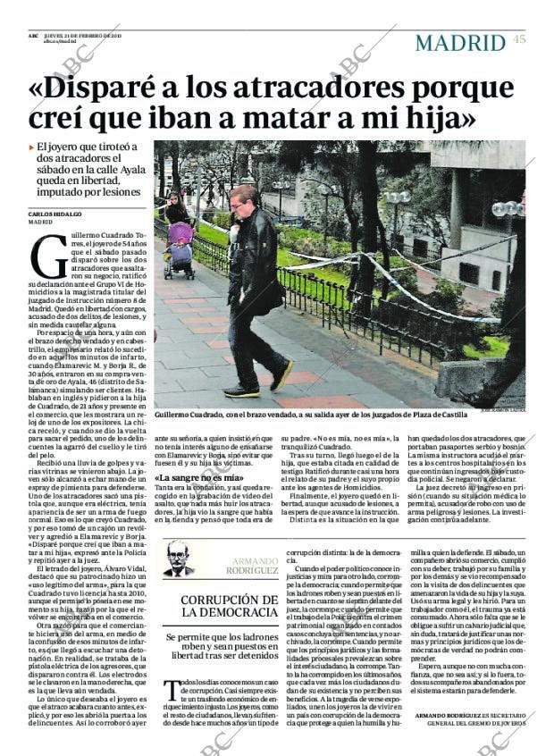 ABC MADRID 21-02-2013 página 45