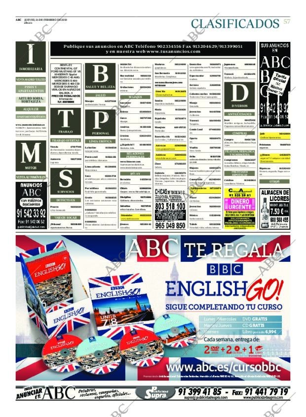 ABC MADRID 21-02-2013 página 57