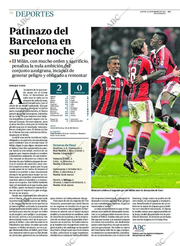 ABC MADRID 21-02-2013 página 58