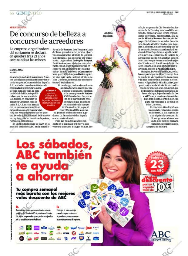 ABC MADRID 21-02-2013 página 66