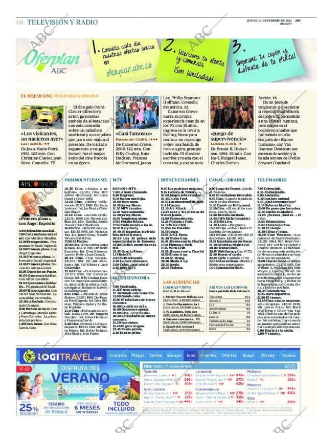 ABC MADRID 21-02-2013 página 68