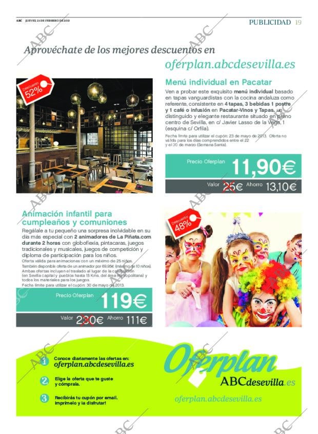 ABC SEVILLA 21-02-2013 página 19