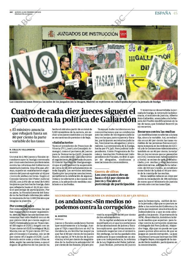 ABC SEVILLA 21-02-2013 página 45