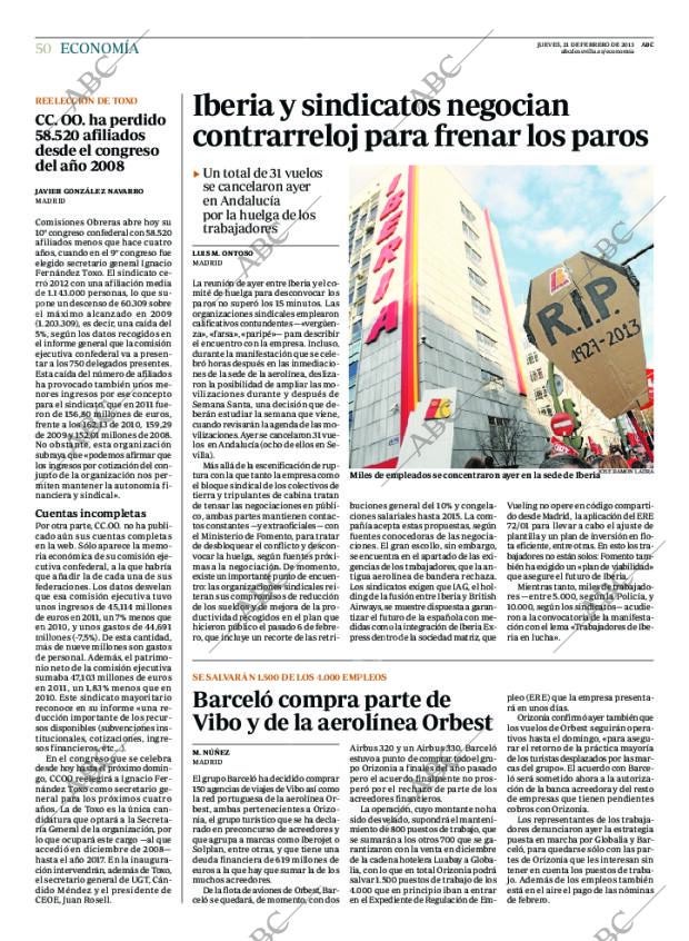 ABC SEVILLA 21-02-2013 página 50