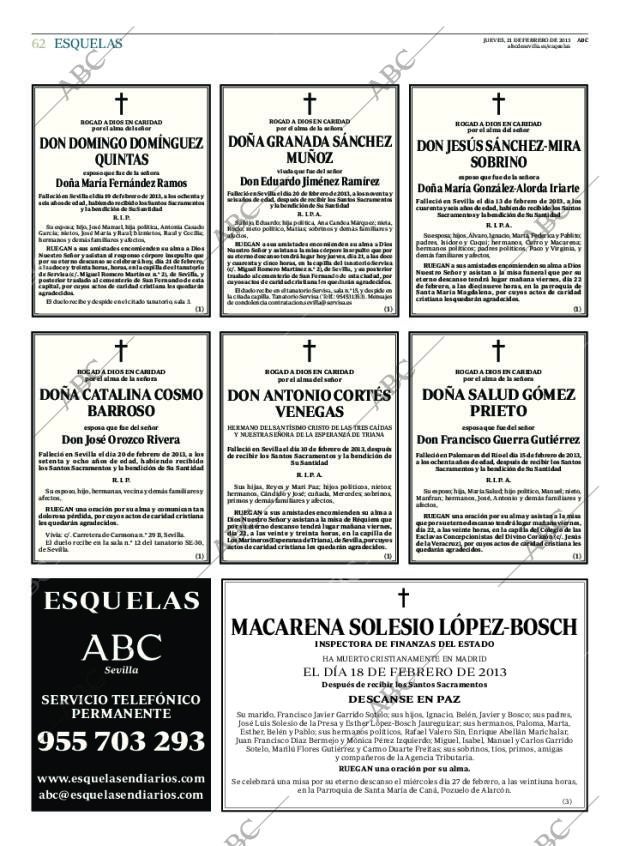 ABC SEVILLA 21-02-2013 página 62