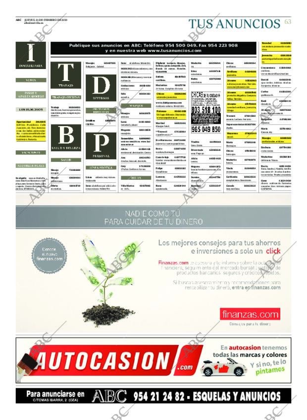 ABC SEVILLA 21-02-2013 página 63
