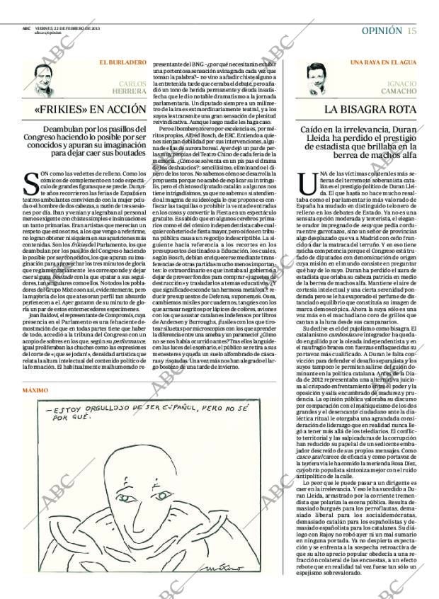 ABC MADRID 22-02-2013 página 15