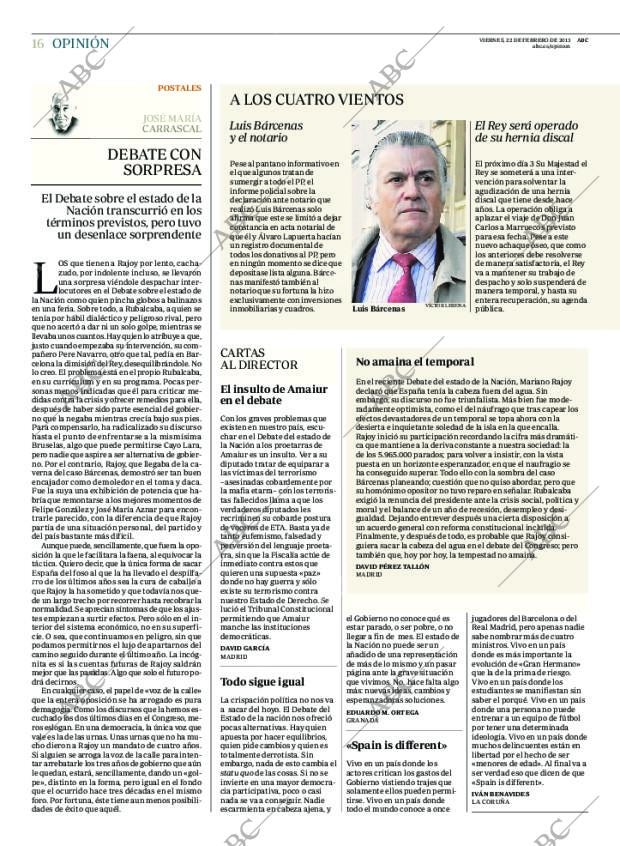 ABC MADRID 22-02-2013 página 16
