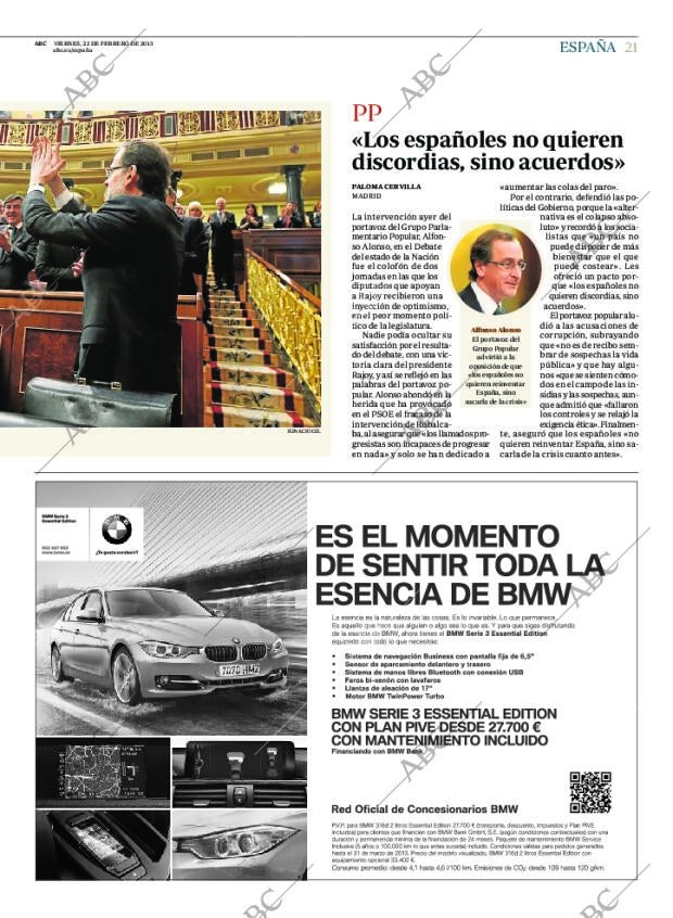 ABC MADRID 22-02-2013 página 21