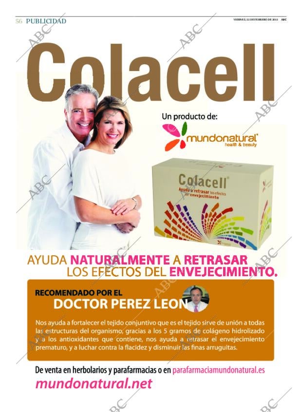 ABC MADRID 22-02-2013 página 56