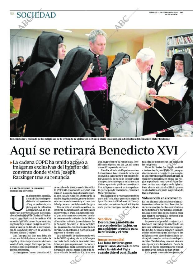 ABC MADRID 22-02-2013 página 58