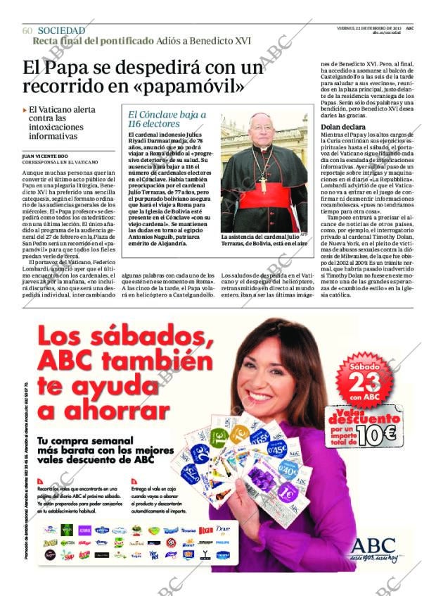 ABC MADRID 22-02-2013 página 60