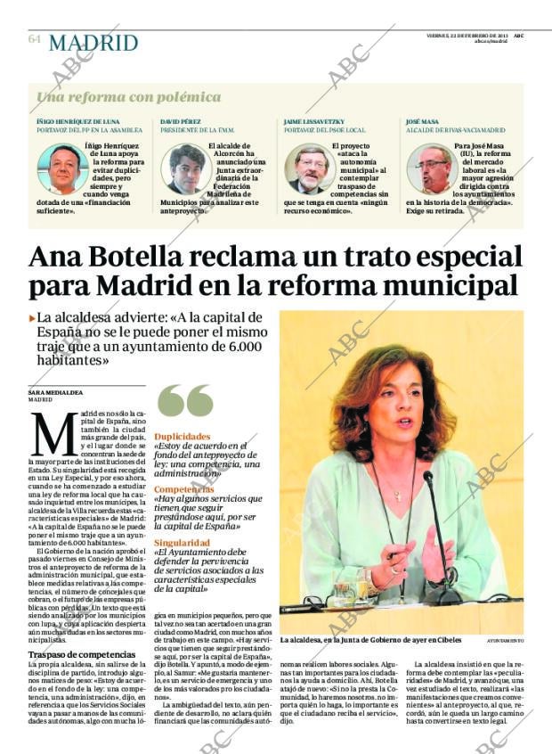 ABC MADRID 22-02-2013 página 64