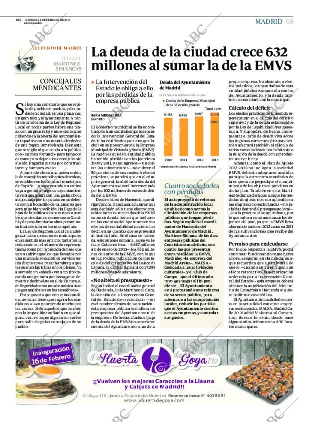 ABC MADRID 22-02-2013 página 65