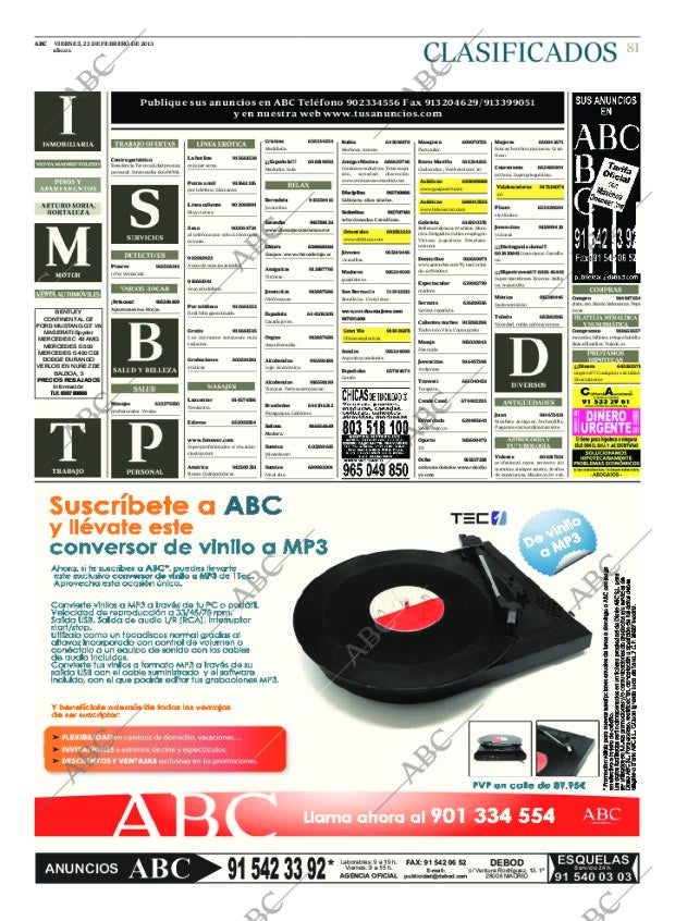 ABC MADRID 22-02-2013 página 81