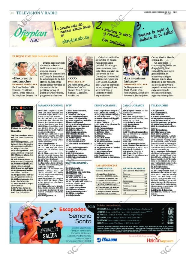 ABC MADRID 22-02-2013 página 94