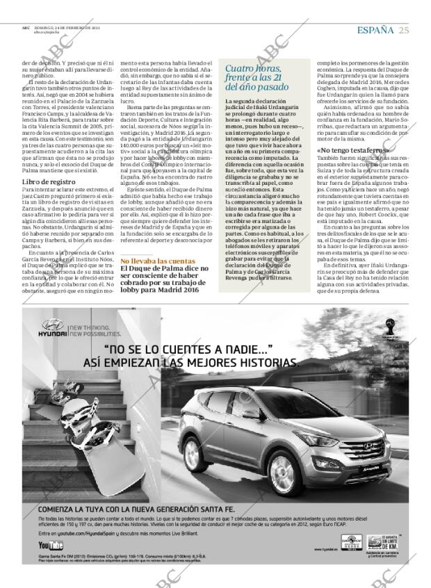 ABC MADRID 24-02-2013 página 25