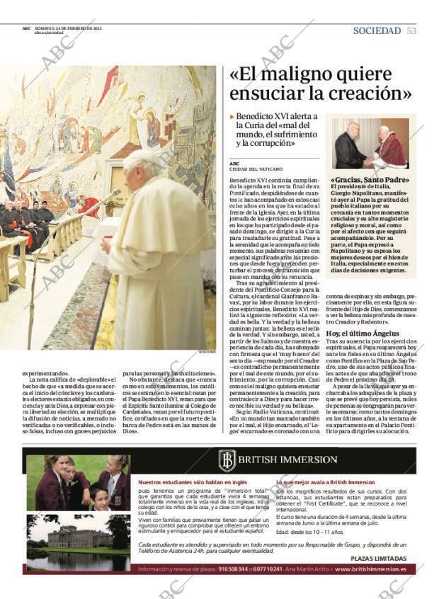 ABC MADRID 24-02-2013 página 53