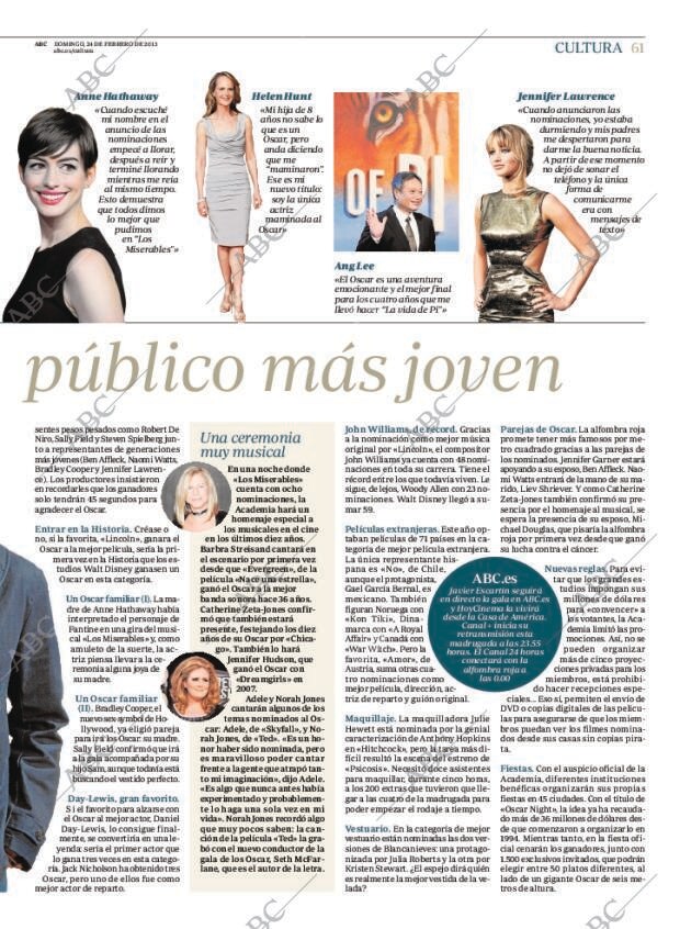 ABC MADRID 24-02-2013 página 61