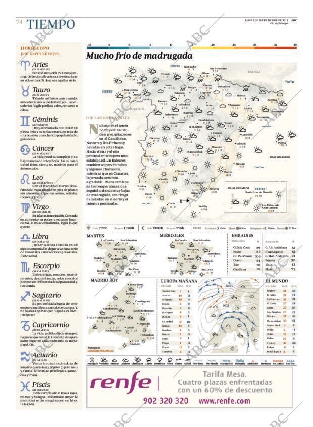 ABC MADRID 25-02-2013 página 74