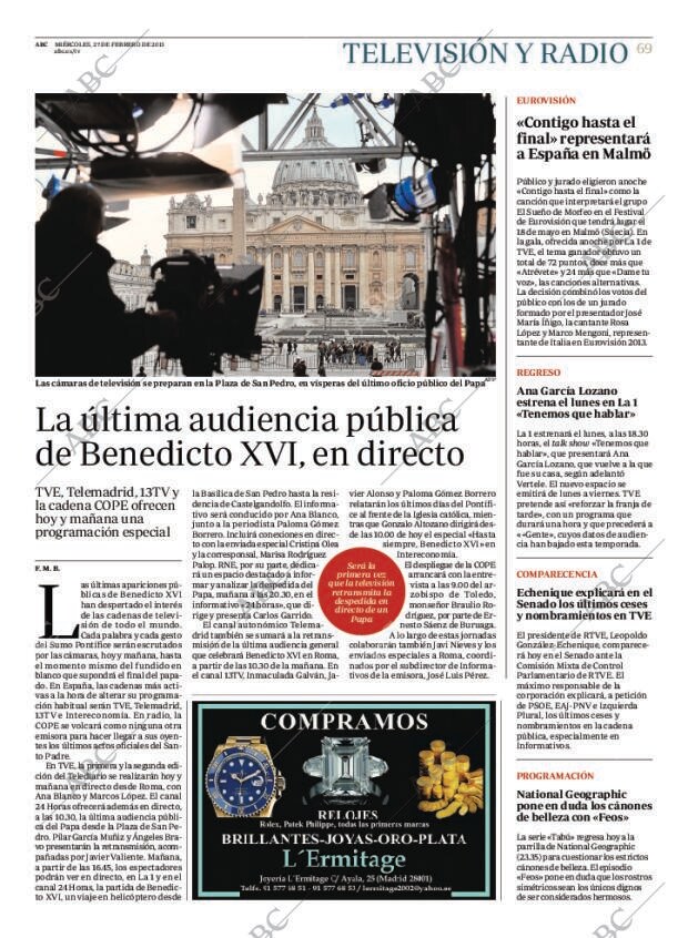 ABC MADRID 27-02-2013 página 69
