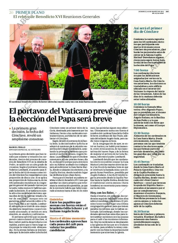 ABC MADRID 10-03-2013 página 20