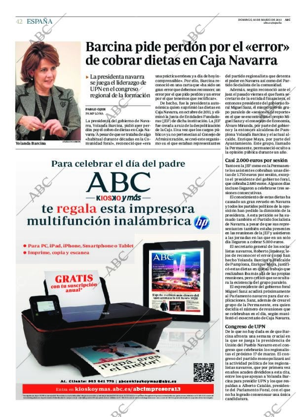 ABC MADRID 10-03-2013 página 42