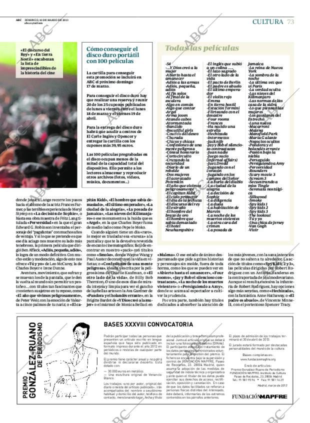 ABC MADRID 10-03-2013 página 73