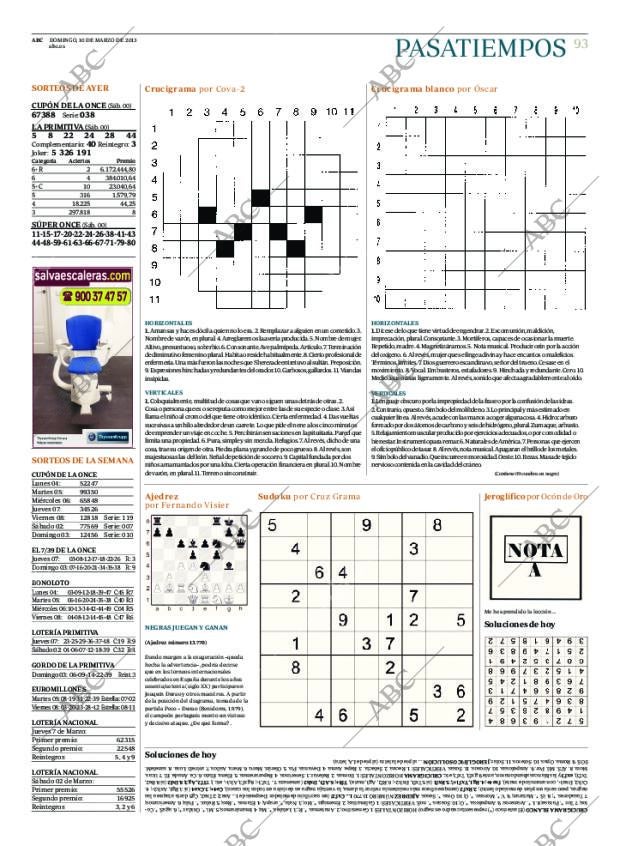 ABC MADRID 10-03-2013 página 93