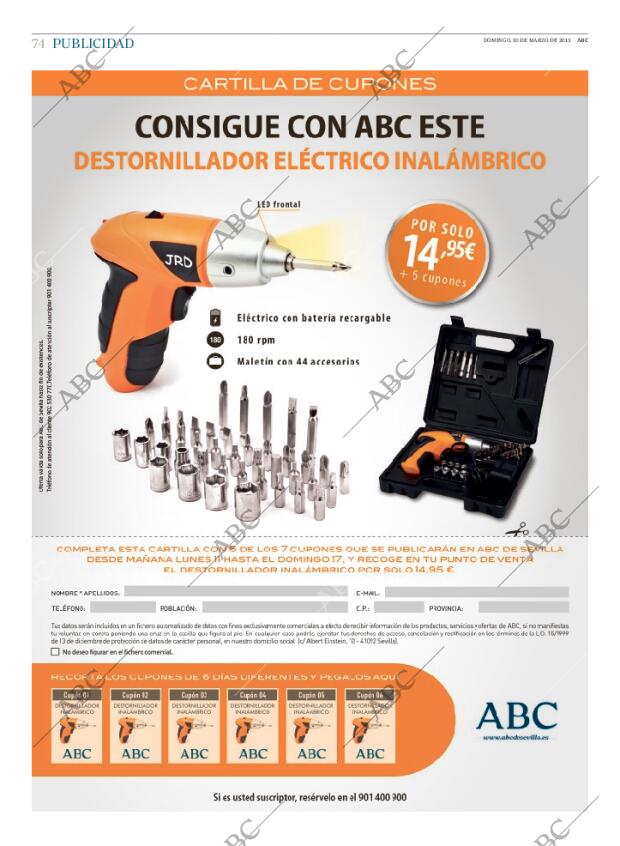 ABC SEVILLA 10-03-2013 página 74